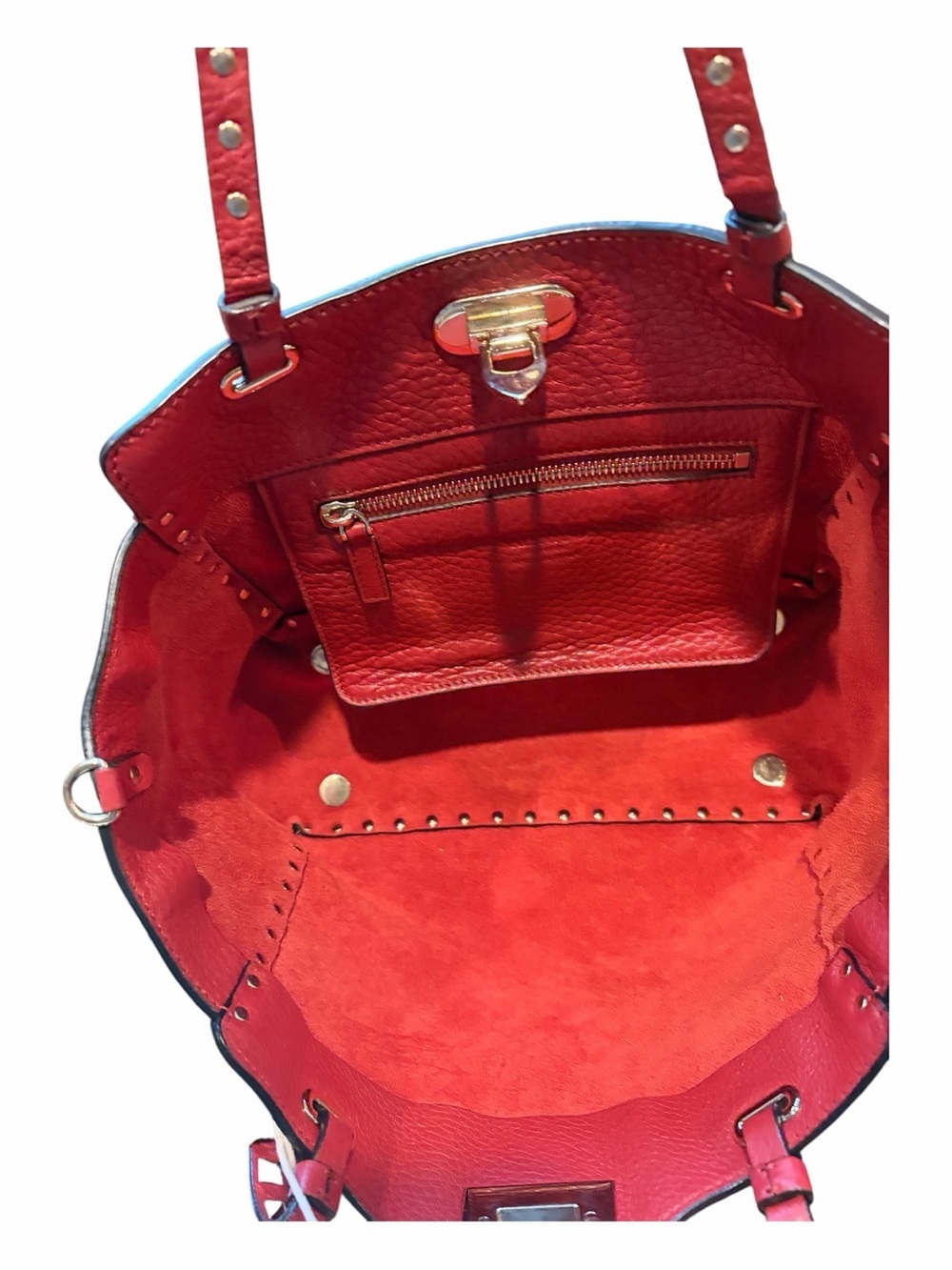 Valentino Garavani Rockstud Two Way – ORO Red Colorway – With Accessory Set - Picture 13 of 13